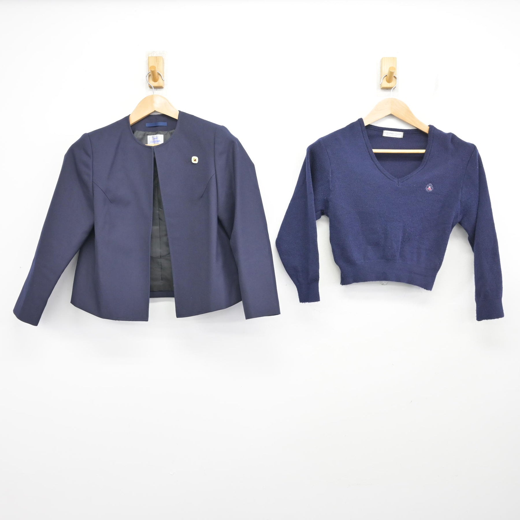 中古】和歌山県 和歌山信愛中学校・高等学校 女子制服 3点 (ブレザー