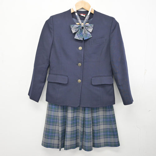 中古】愛知県 杜若高等学校 女子制服 2点 (ブレザー・ニット) sf126727