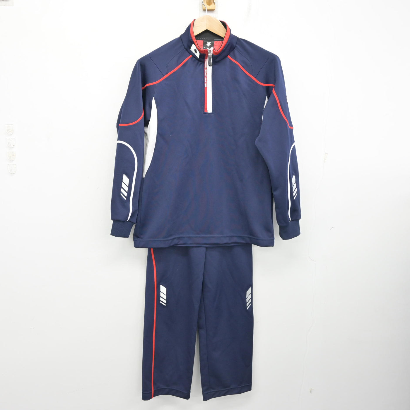 中古】香川県 高松第一高等学校 女子制服 2点 (ジャージ 上・ジャージ 