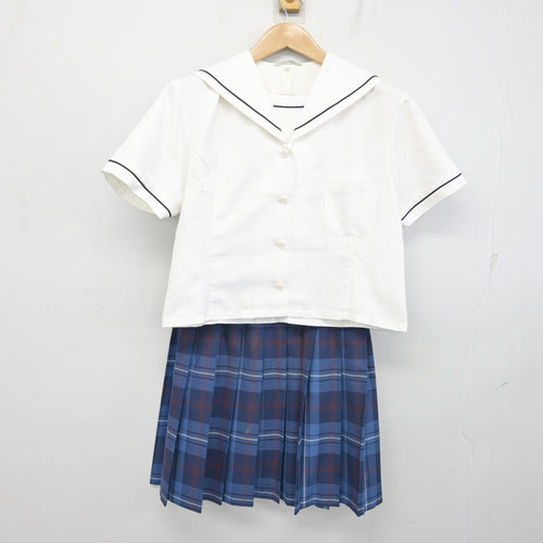 中古】愛知県 港南中学校/旧制服 女子制服 2点 (セーラー服・スカート