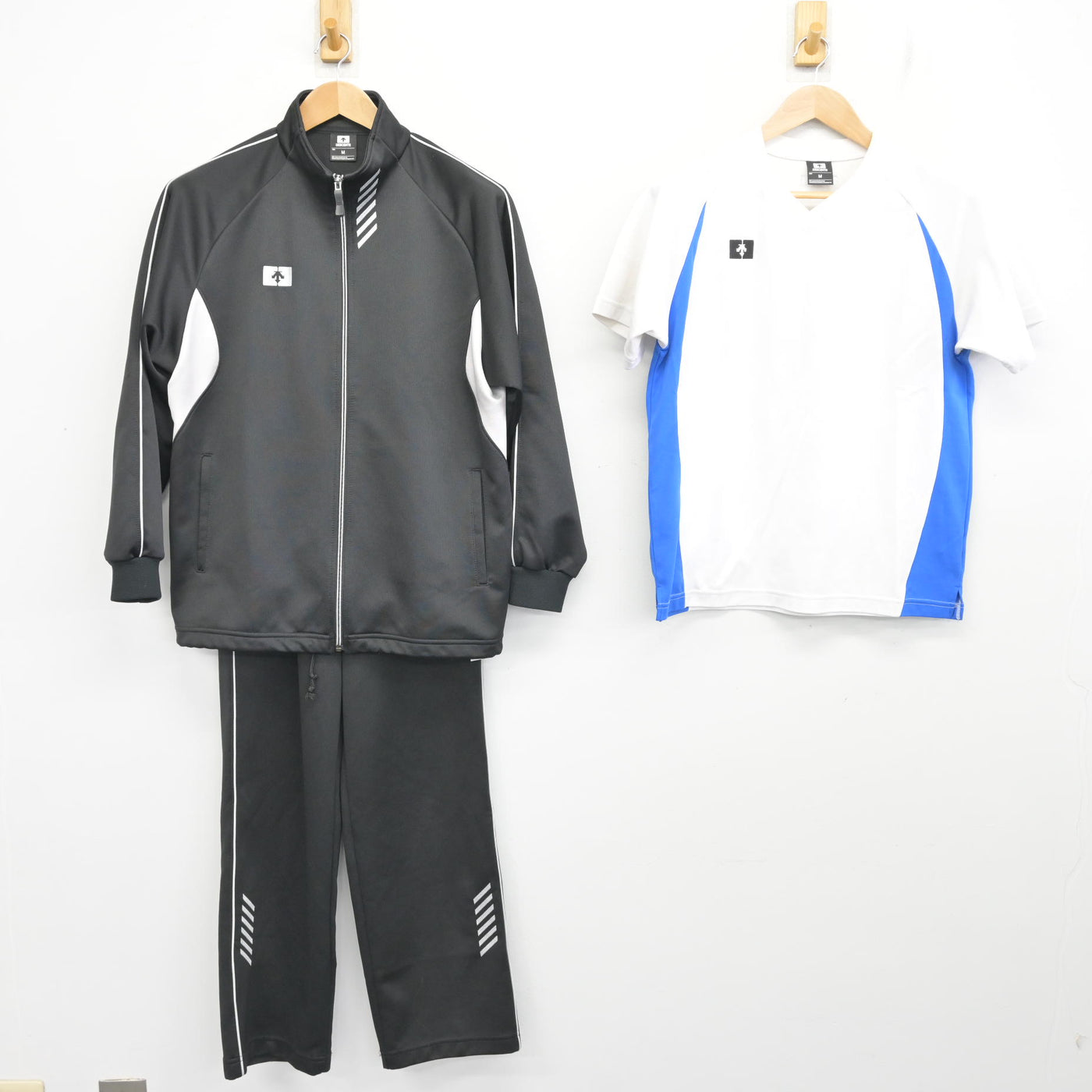中古】千葉県 成美学園高等学校 女子制服 3点 (ジャージ 上・体操服 上 