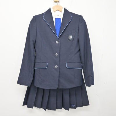 中古】山口県 高川学園高等学校 女子制服 4点 (ブレザー・シャツ 