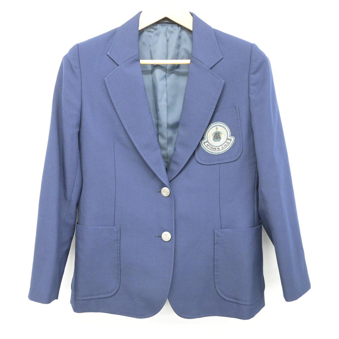 中古】千葉県 妙典中学校 女子制服 2点 (ブレザー・スカート) sf132972 