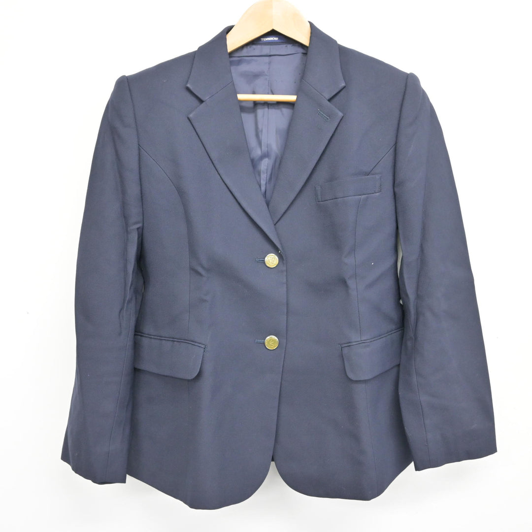 中古】神奈川県 港北高等学校 女子制服 2点 (ブレザー・スカート