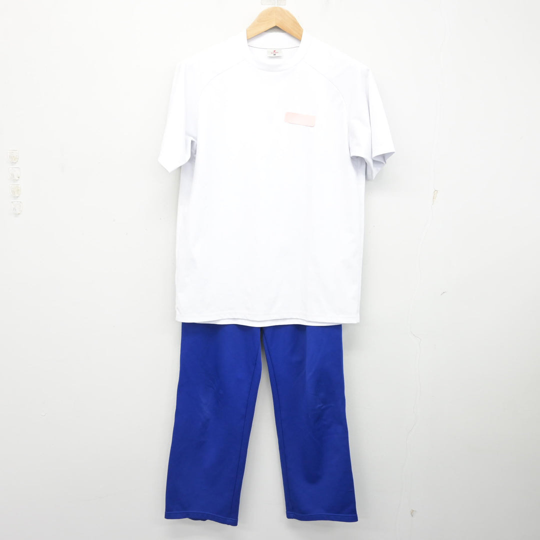中古】大阪府 高鷲南中学校 女子制服 3点 (ジャージ 上・体操服 上