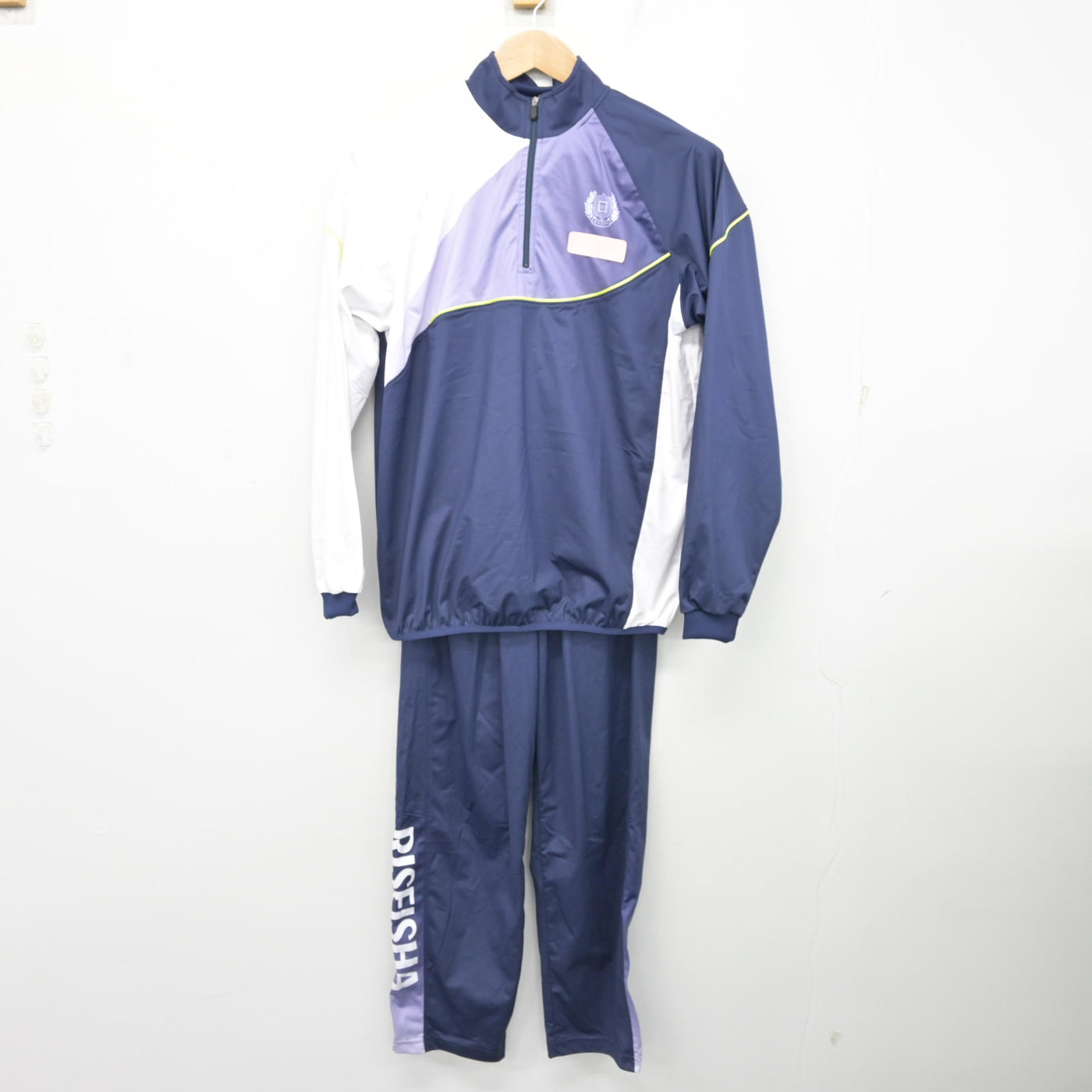 中古】大阪府 履正社中学校 女子制服 2点 (ジャージ 上・ジャージ 下