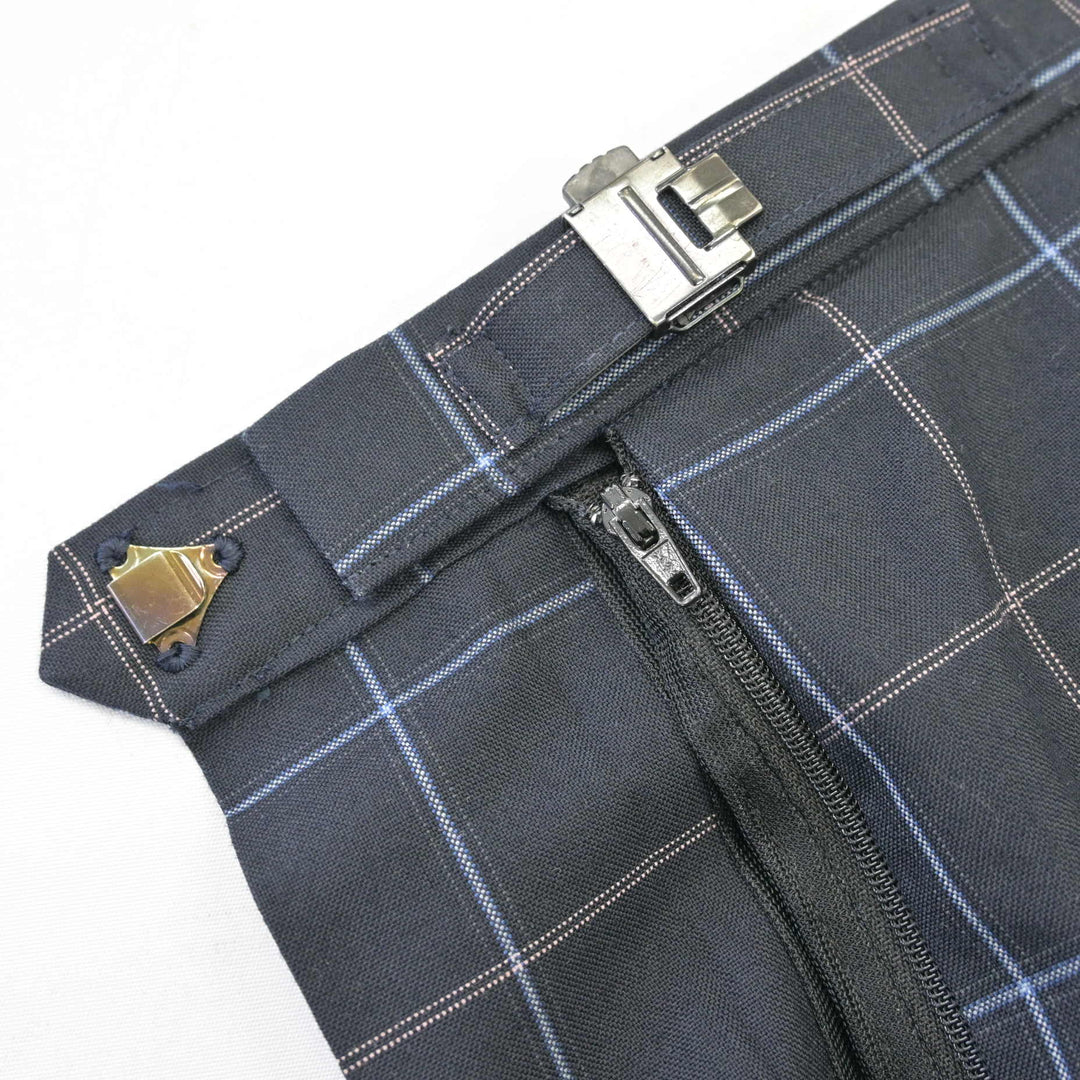 中古】神奈川県 藤沢清流高等学校 女子制服 1点 (スカート) sf133146