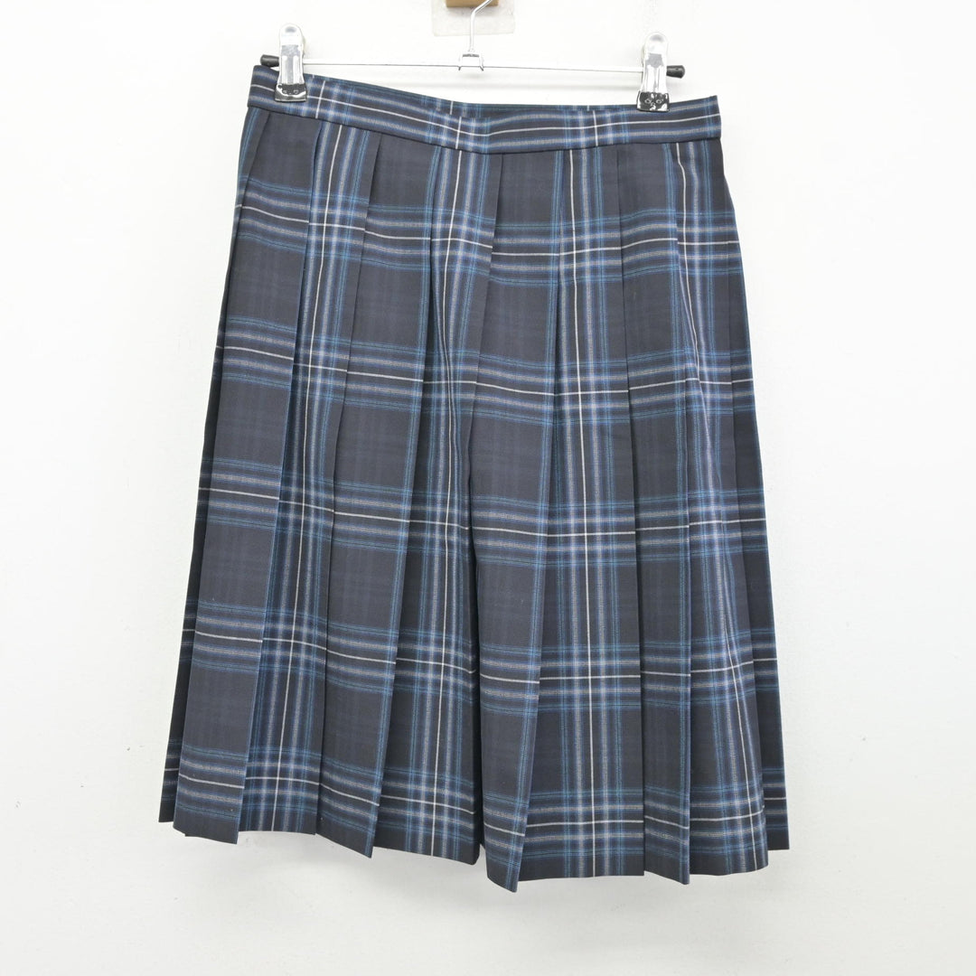 中古】神奈川県 三浦学苑高等学校 女子制服 2点 (シャツ・スカート