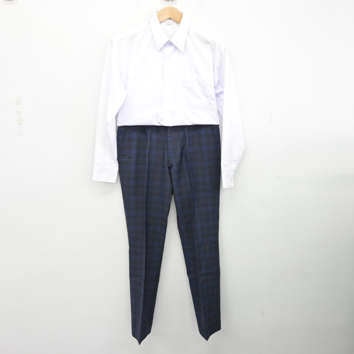 美郷中男子制服 中古】神奈川県 久里浜中学校 男子制服 3点 (ブレザー・シャツ・ズボン