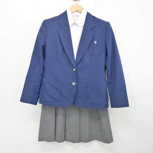 中古】神奈川県 横浜翠陵中学・高等学校 女子制服 3点 (ブレザー 中古】神奈川県 横浜翠陵中学・高等学校 女子制服 3点 (ブレザー