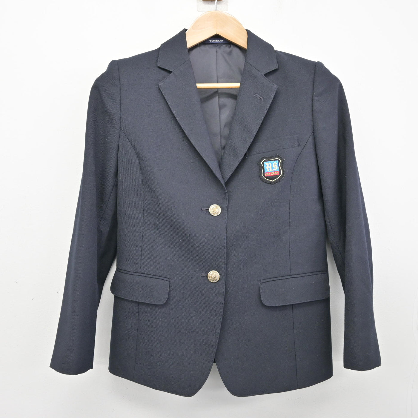 中古】北海道 北海道登別青嶺高等学校 女子制服 4点 (ブレザー 