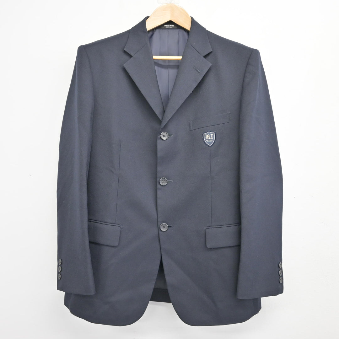 中古】北海道 北海道室蘭東翔高等学校 男子制服 3点 (ブレザー・ズボン 