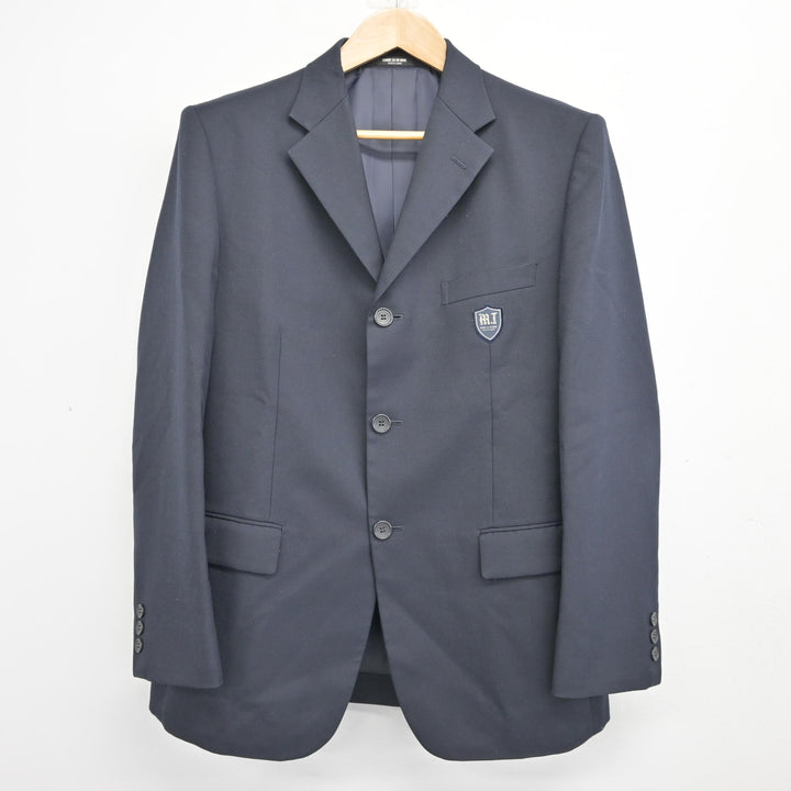 中古】北海道 北海道室蘭東翔高等学校 男子制服 3点 (ブレザー・ズボン 