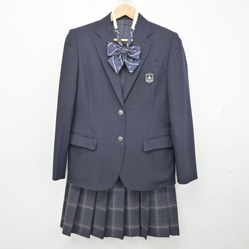 中古】北海道 平岡中央中学校 女子制服 5点 (ブレザー・ベスト 中古】北海道 平岡中央中学校 女子制服 5点 (ブレザー・ベスト