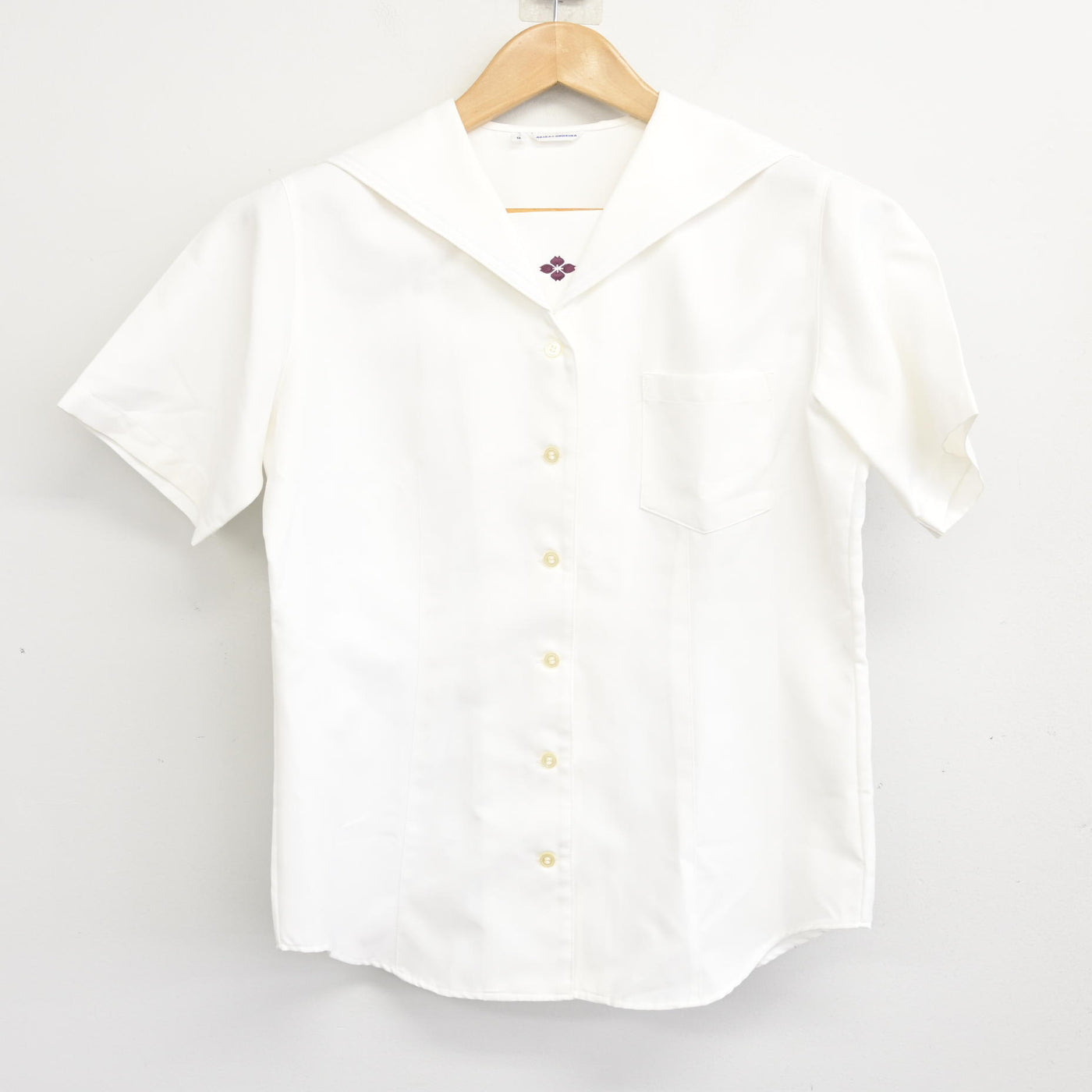 中古】群馬県 共愛学園中学校・高等学校 女子制服 2点 (ブラウス 