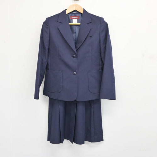 中古】東京都 東島根中学校 女子制服 3点 (ブレザー・スカート 中古】東京都 東島根中学校 女子制服 3点 (ブレザー・スカート