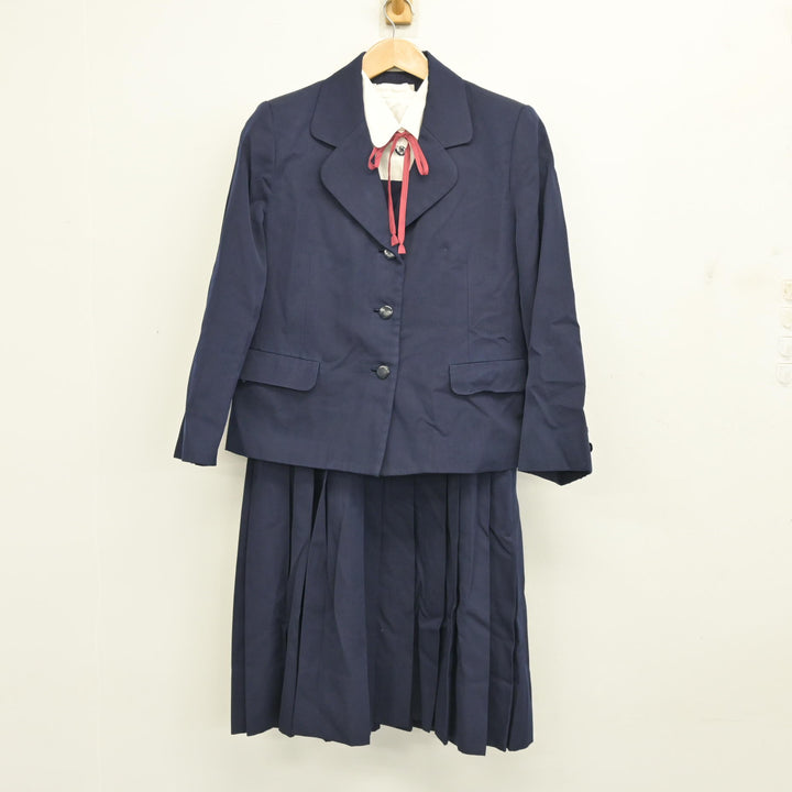 中古】青森県 三本木高等学校/旧制服 女子制服 6点 (ブレザー・シャツ 