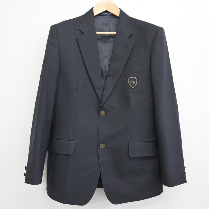 中古】埼玉県 叡明高等学校 男子制服 2点 (ブレザー・ズボン) sf133415