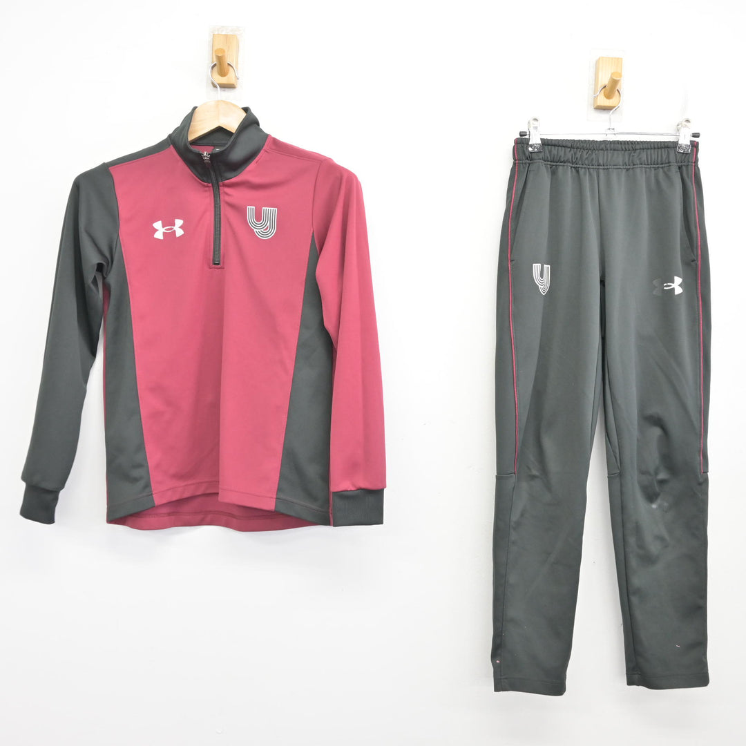 PUMA 浦和実業高校サッカー部　ジャージ 中古】埼玉県 浦和実業学園中学校 男子制服 2点 (ジャージ 上