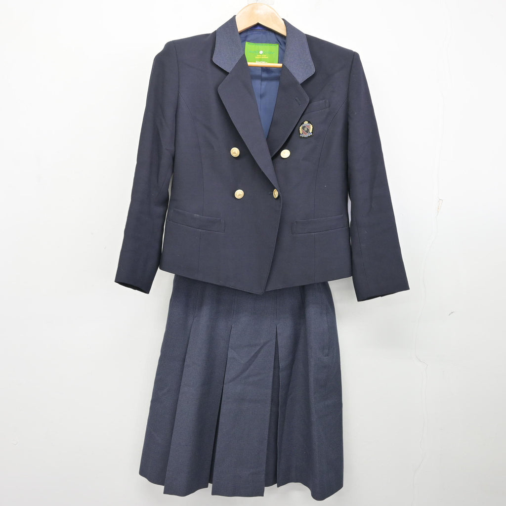中古】兵庫県 県立尼崎高等学校 女子制服 3点 (ブレザー・スカート