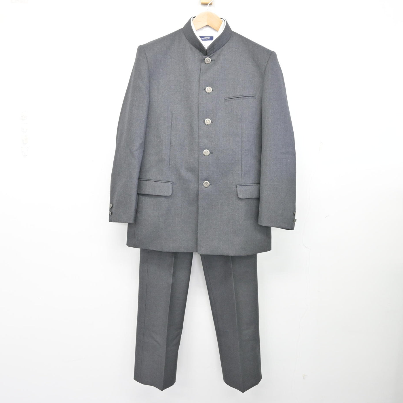 中古】福岡県 福岡大学附属大濠高等学校 男子制服 4点 (学ラン・シャツ