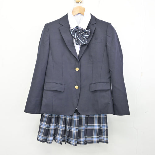 中古】熊本県 開新高等学校 女子制服 2点 (ニット・シャツ) sf120538