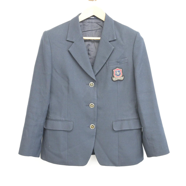 中古】北海道 札幌北斗高等学校 女子制服 3点 (ブレザー・スカート