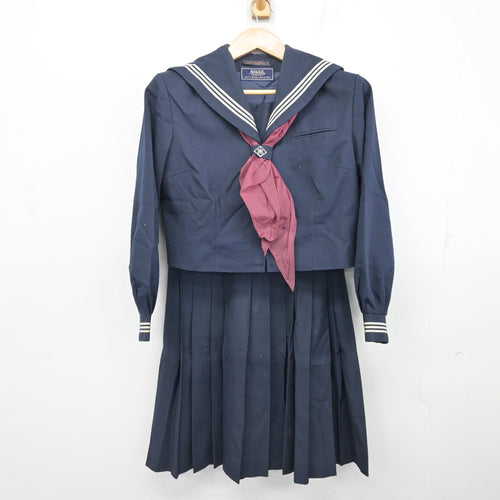 中古】岡山県 岡山芳泉高等学校 男子制服 3点 (シャツ・ズボン