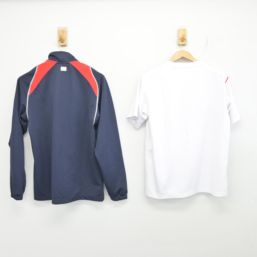 中古】三重県 津商業高等学校 男子制服 2点 (ジャージ 上・体操服 上