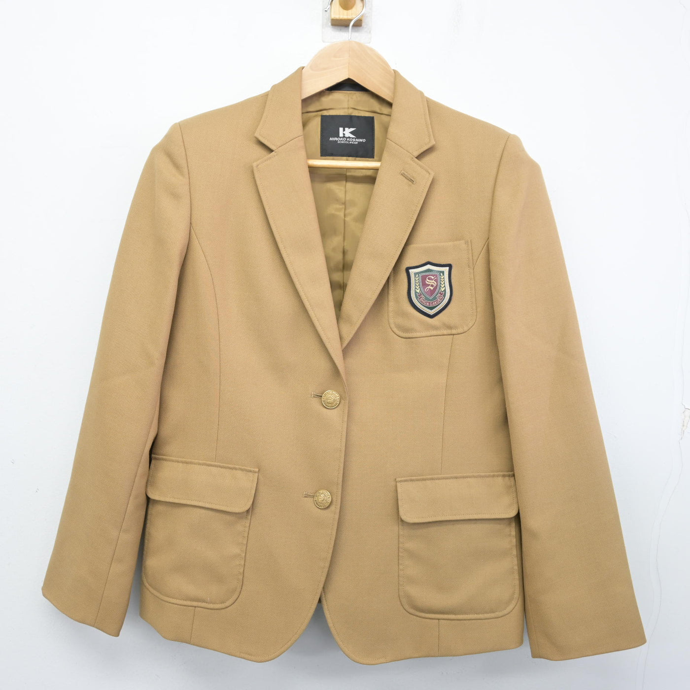 中古】滋賀県 滋賀学園高等学校 女子制服 4点 (ブレザー・スカート 