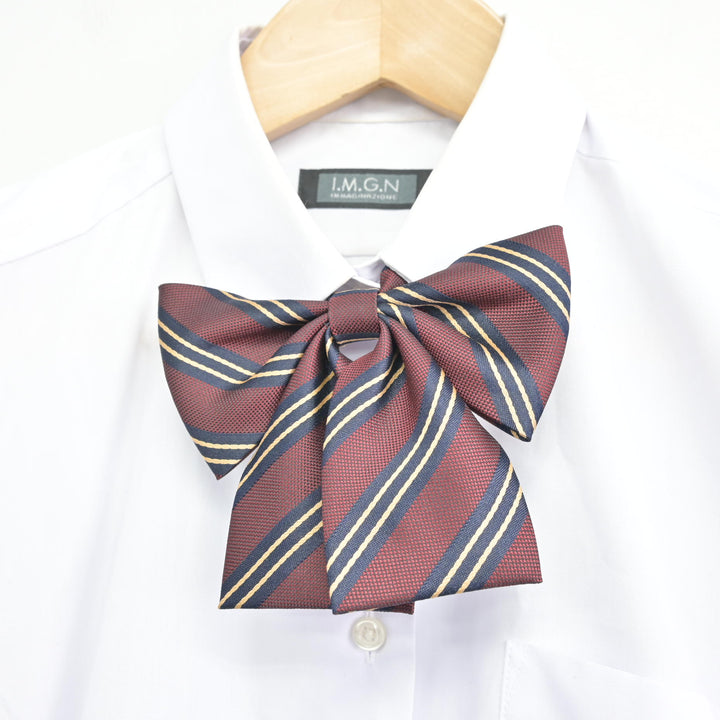 中古】茨城県 つくば開成高等学校 女子制服 4点 (ブレザー・シャツ