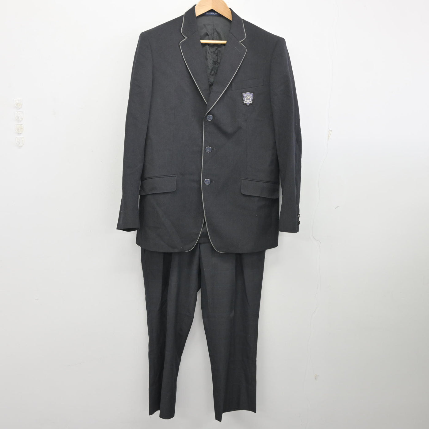 中古】神奈川県 大師高等学校 男子制服 3点 (ブレザー・ズボン