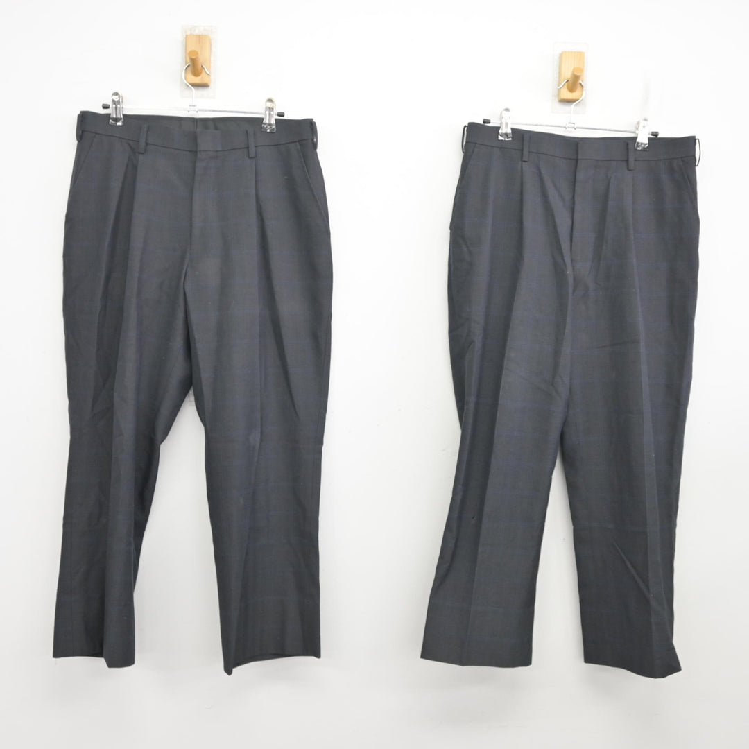 中古】神奈川県 大師高等学校 男子制服 3点 (ブレザー・ズボン