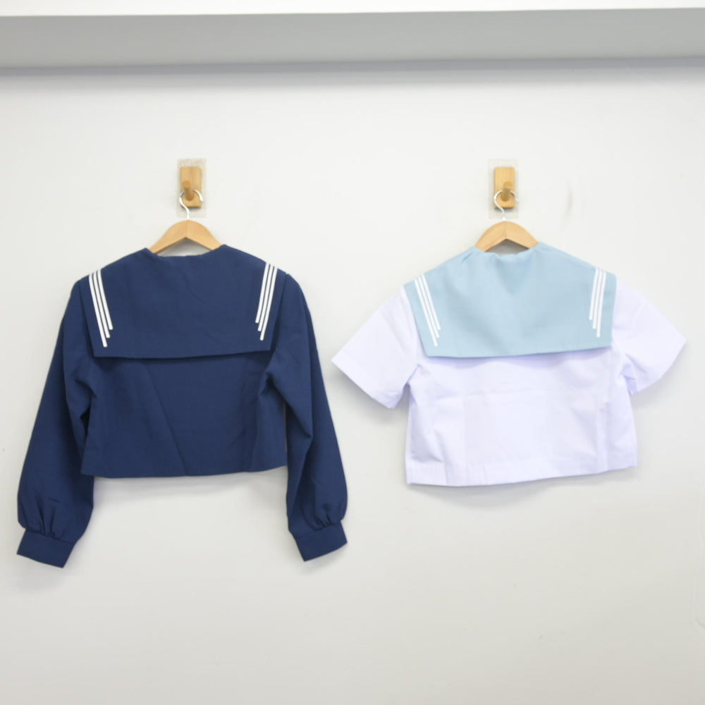 中古】愛知県 愛知淑徳中学校・高等学校 女子制服 2点 (セーラー服