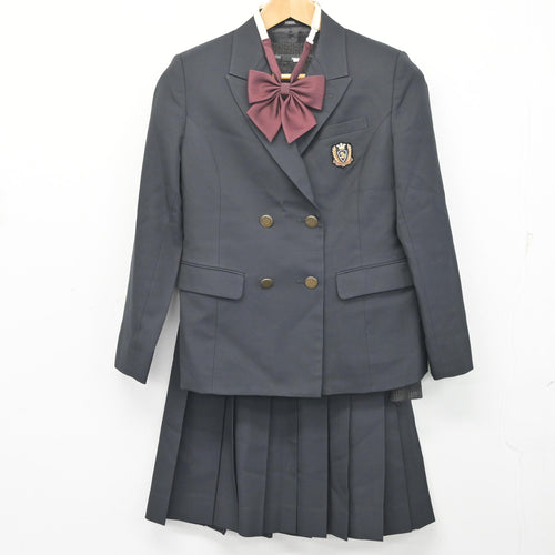 中古】 飛鳥未来高等学校 女子制服 3点 (ブレザー・スカート) sf132947