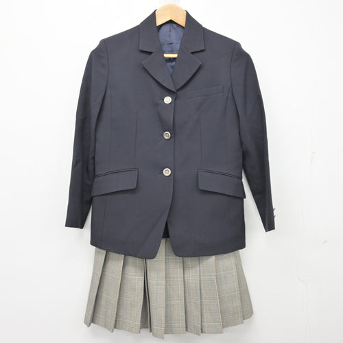 中古】 飛鳥未来高等学校 女子制服 3点 (ブレザー・スカート) sf132947