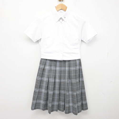 飛鳥未来 スカート 中古】 飛鳥未来高等学校 女子制服 3点 (ブレザー・スカート) sf132947