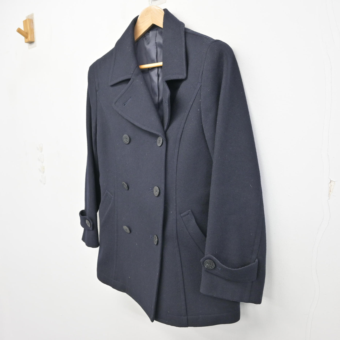 中古】神奈川県 清泉女学院高等学校 女子制服 1点 (コート) sf134216