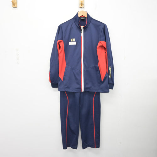 中古】滋賀県 大津高等学校 女子制服 2点 (ジャージ 上・体操服 下