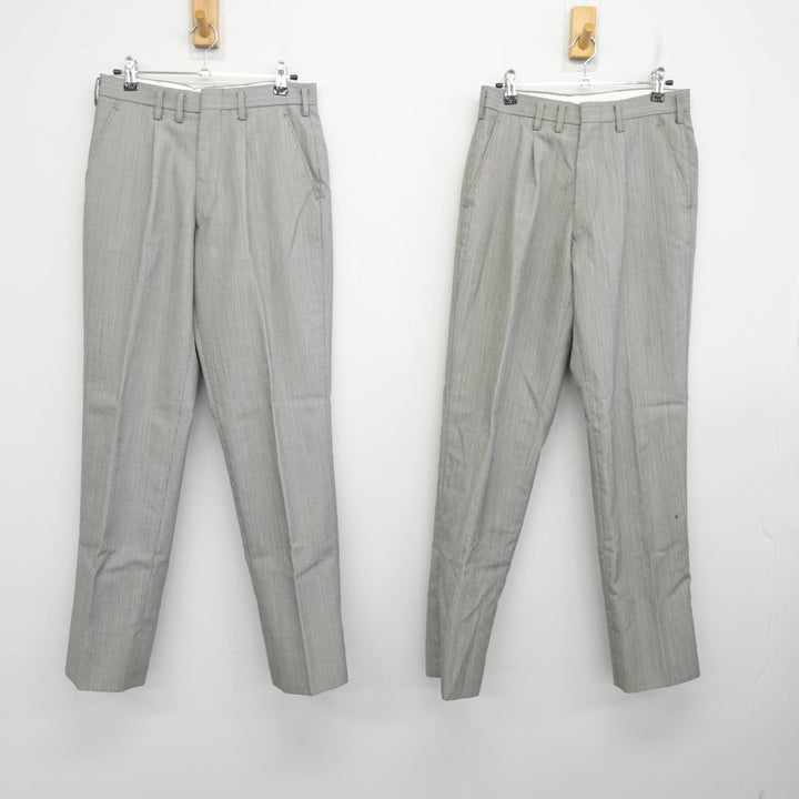 中古】神奈川県 永谷高等学校 男子制服 4点 (ブレザー・ズボン 