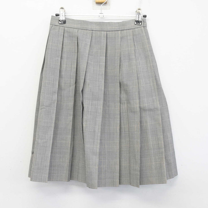 中古】鹿児島県 鹿児島城西高等学校 女子制服 2点 (ニットベスト