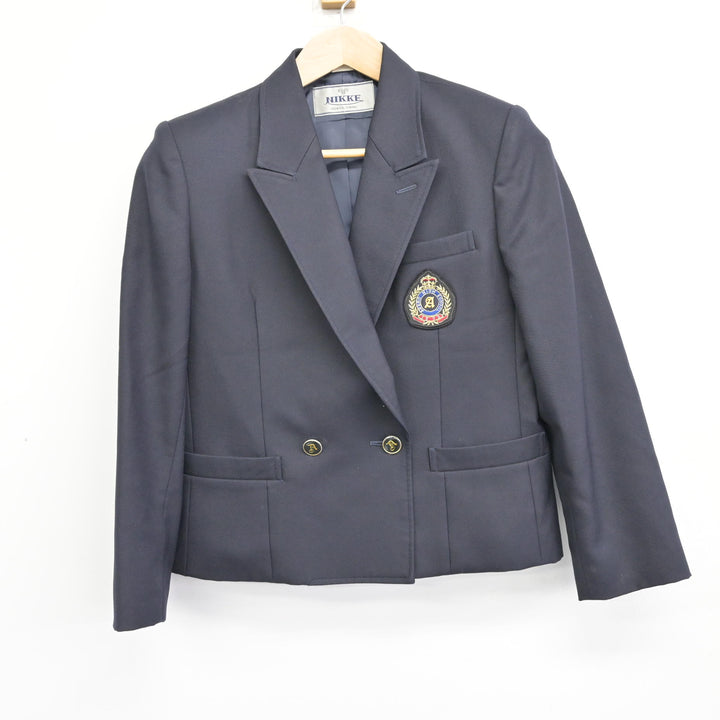 中古】三重県 明野高等学校/旧制服 女子制服 3点 (ブレザー・スカート