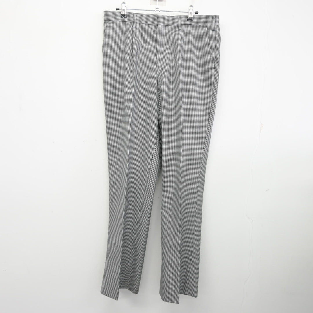 中古】鹿児島県 樟南高等学校 男子制服 4点 (ブレザー・ズボン