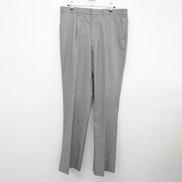 中古】鹿児島県 樟南高等学校 男子制服 4点 (ブレザー・ズボン