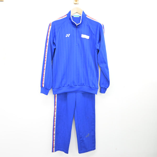 中古】東京都 桜町高等学校 女子制服 2点 (ジャージ 上・ジャージ 下
