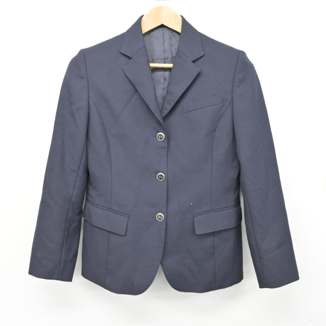 中古】滋賀県 水口東中学校 女子制服 2点 (ブレザー・スカート 中古】滋賀県 水口東中学校 女子制服 2点 (ブレザー・スカート