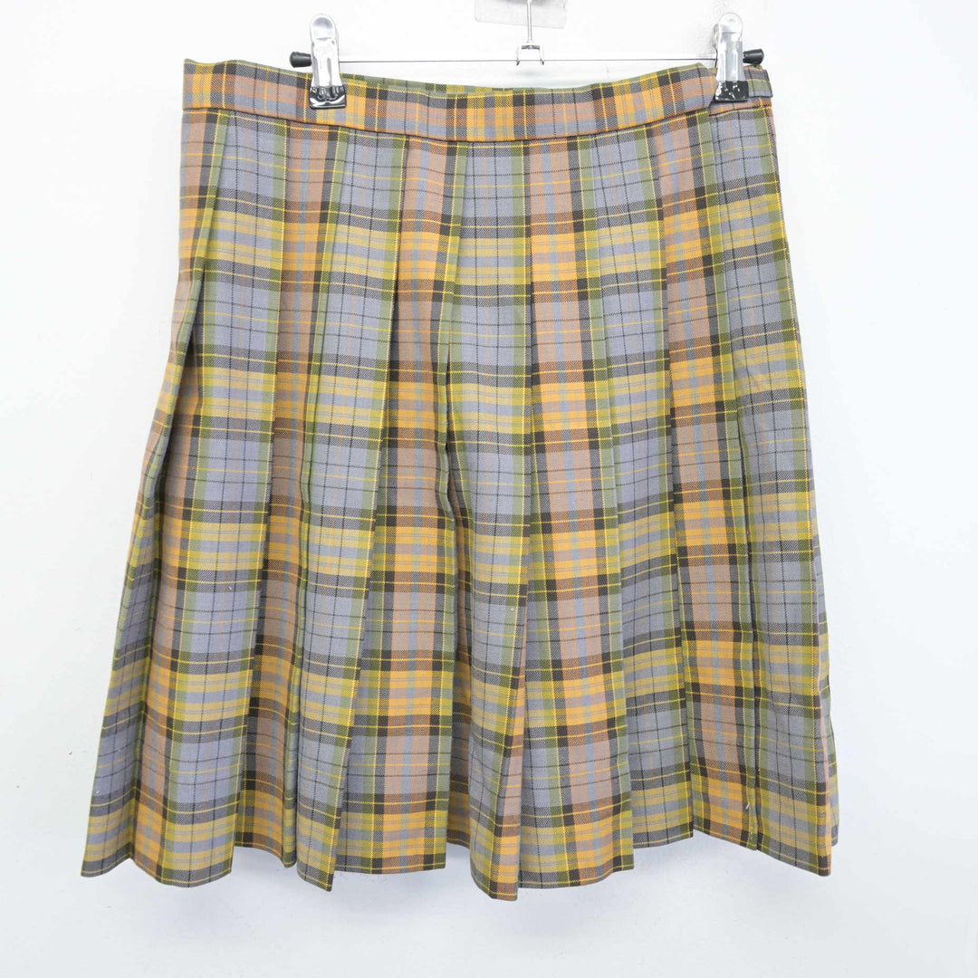 中古】熊本県 開新高等学校 女子制服 4点 (ブレザー・シャツ・スカート 