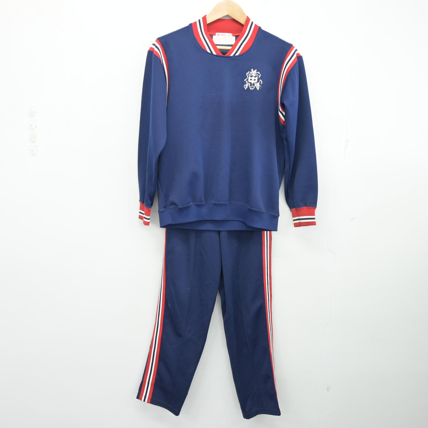 中古】熊本県 松橋中学校 女子制服 2点 (ジャージ 上・ジャージ 下 