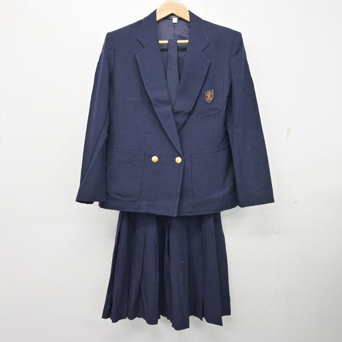中古】愛知県 KTCおおぞら高等学院 女子制服 3点 (ブレザー・スカート 
