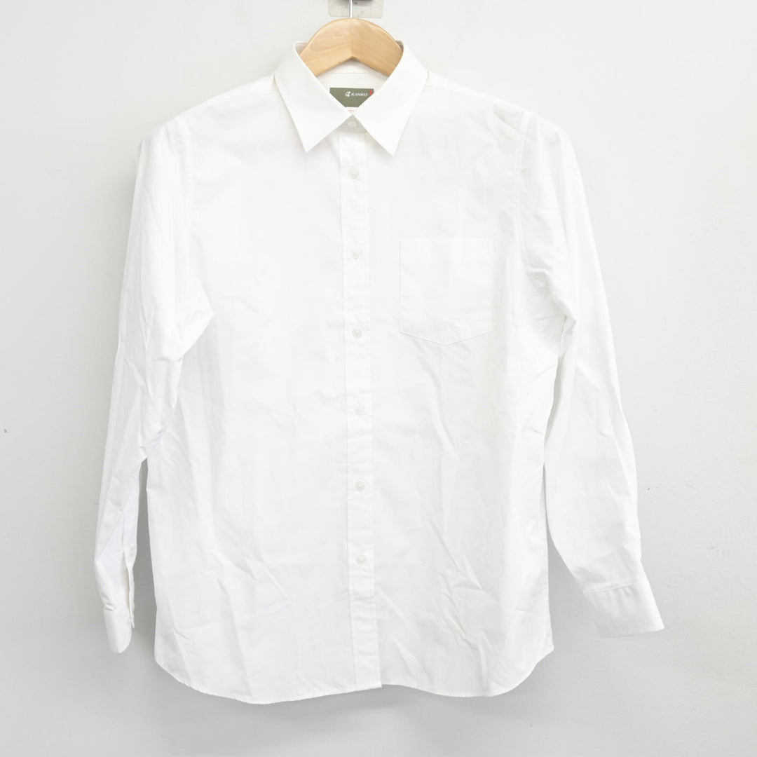 中古】 飛鳥未来きずな高等学校 女子制服 3点 (ニット・シャツ